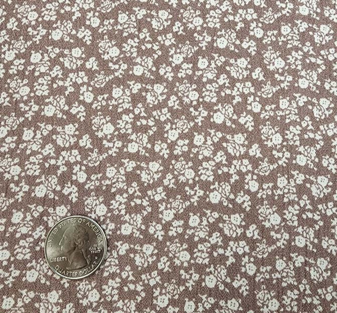 1 Yard Rayon Crinkle Mauve Woven Fabric, 50/52″ Wide 100% Rayon